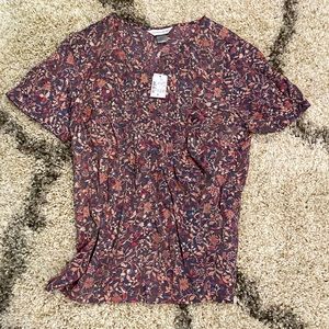 Christopher & Banks Floral Top